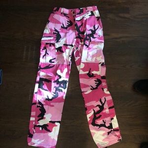 Pink Camo Pants